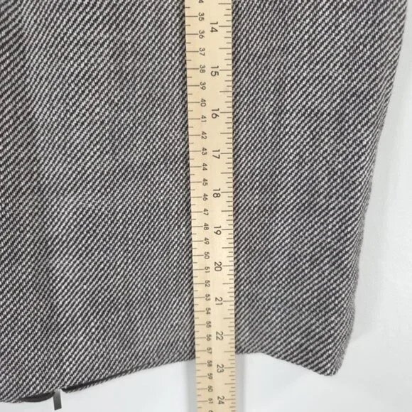 NWT MaxMara CALERNO ITALY‎ 🇮🇹 Made LINEN SILK Pencil Skirt Back Slit Size 6